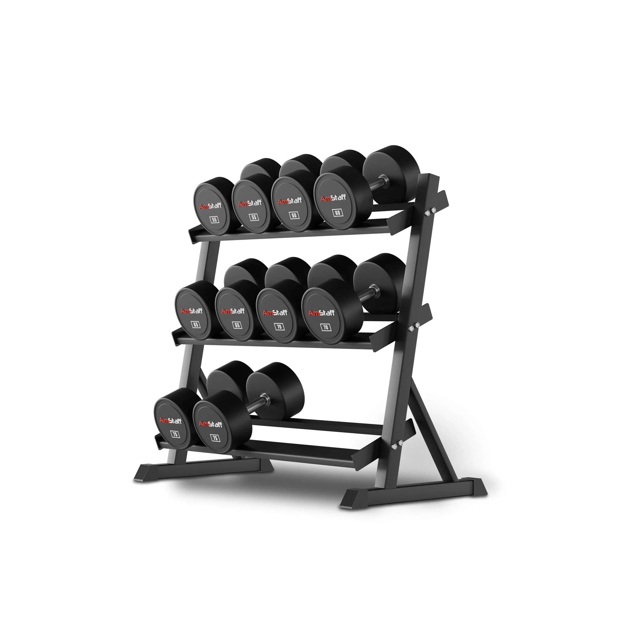 AmStaff Fitness Urethane (CPU) Dumbbell Sets - Image 14