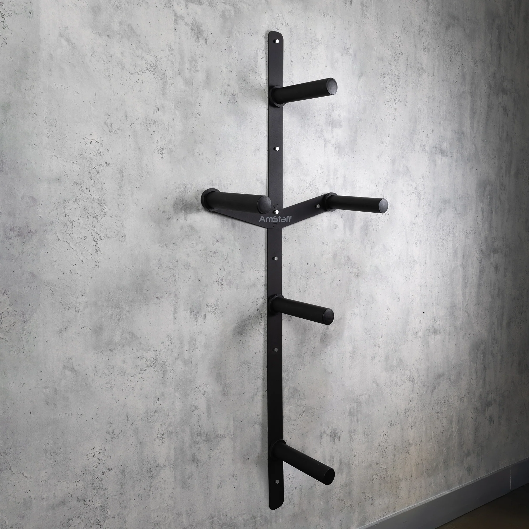 AmStaff Fitness Wall Mounted Plate Storage - Image 3