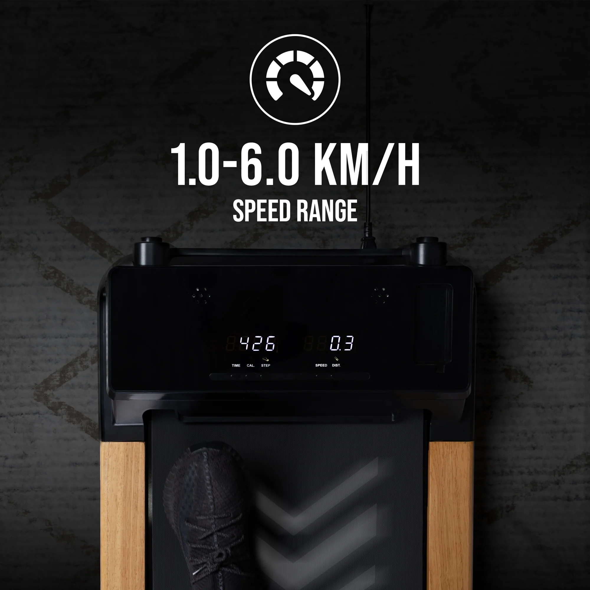 AmStaff Fitness Wooden Under desk Treadmill/Walking Pad - Image 3