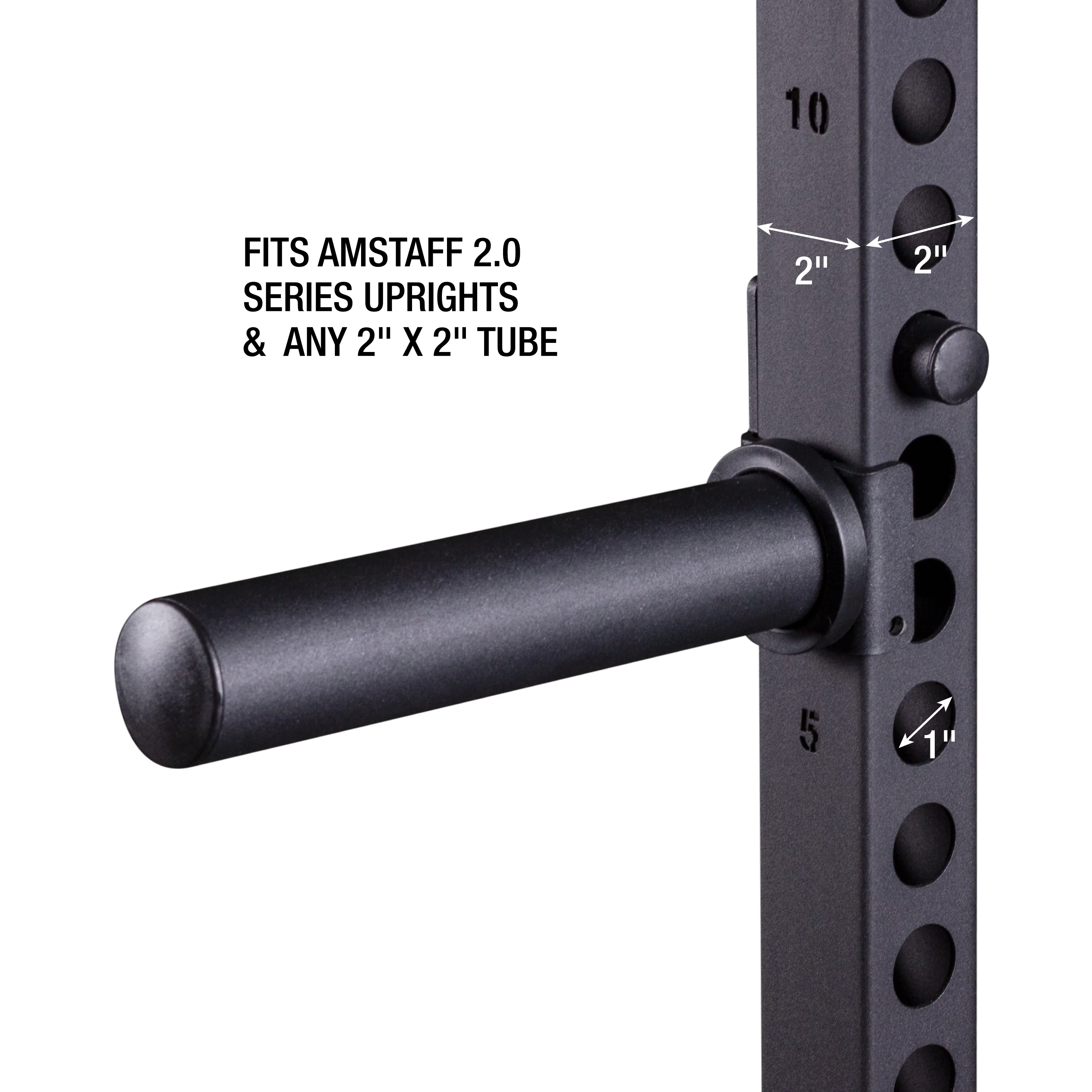 AmStaff Olympic Weight Plate Storage Pegs for Power Racks (Pair) - Image 3