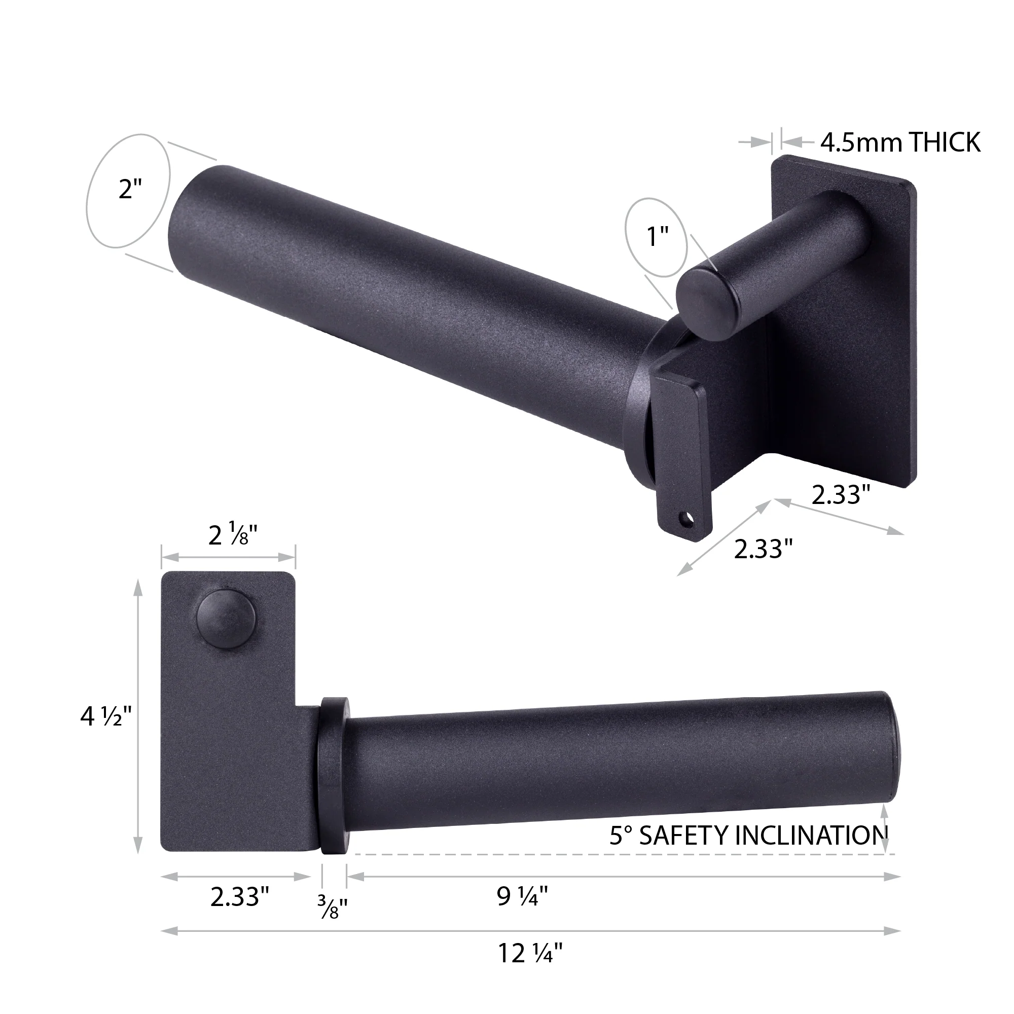 AmStaff Olympic Weight Plate Storage Pegs for Power Racks (Pair) - Image 8