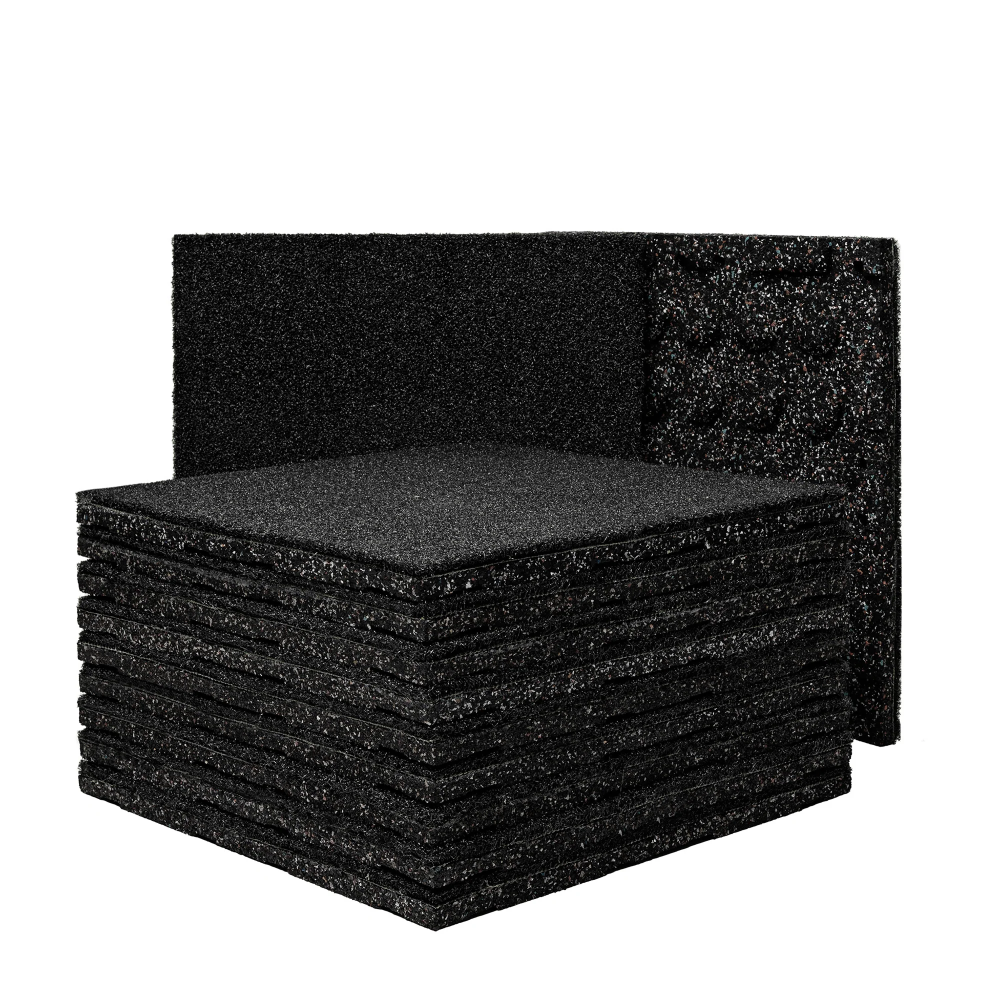 Artificial Turf Tile with 20mm Rubber Underpad - 20" x 20" - Image 10