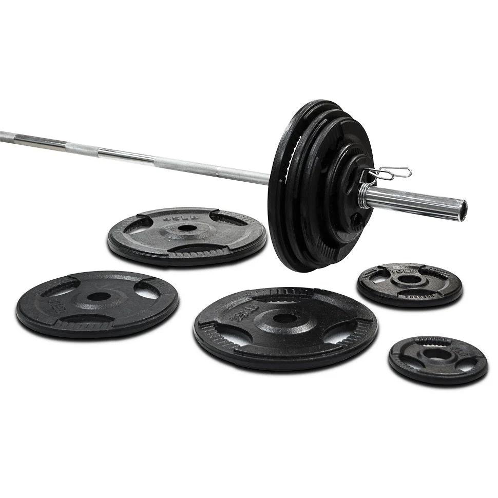 Cast Iron Grip Olympic Plates 2 Inch - Image 18