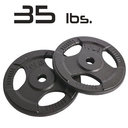 Cast Iron Grip Standard Plates 1 Inch - Image 6