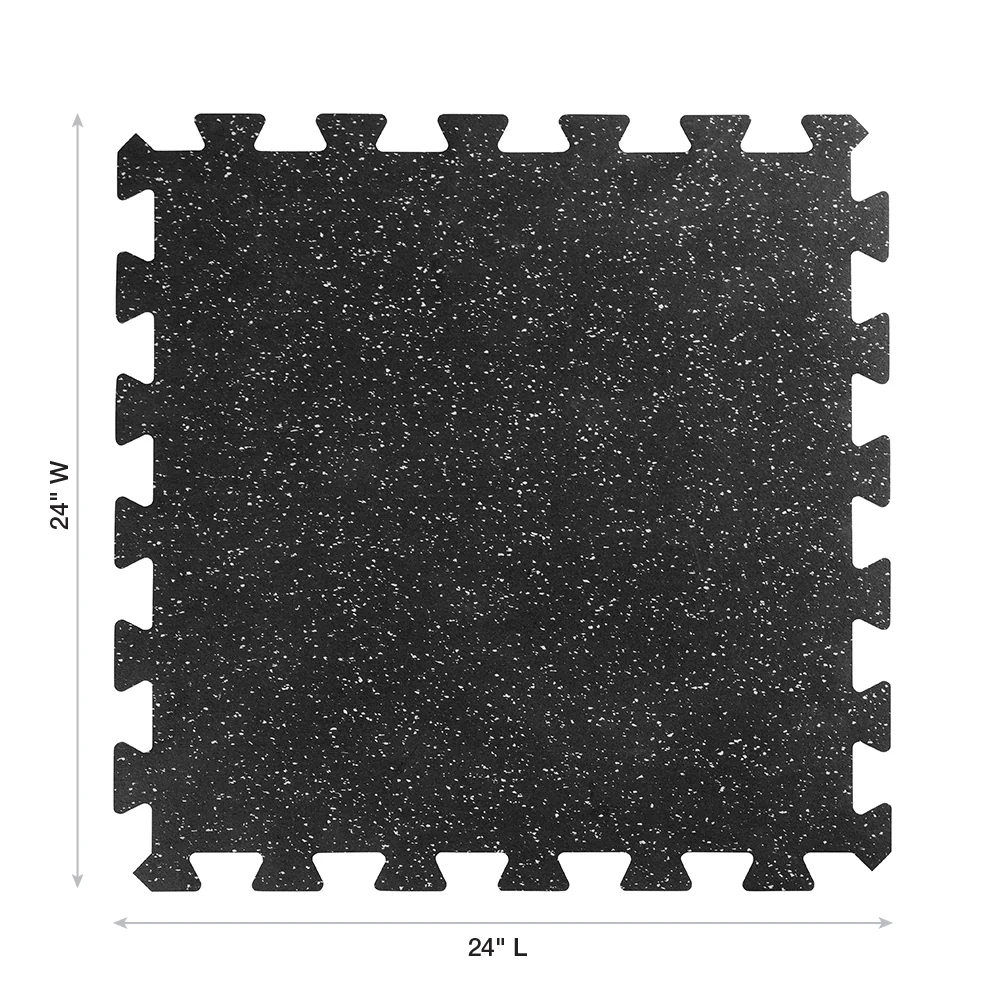 Interlocking Rubber Tile 24" x 24" x 7mm - Image 3
