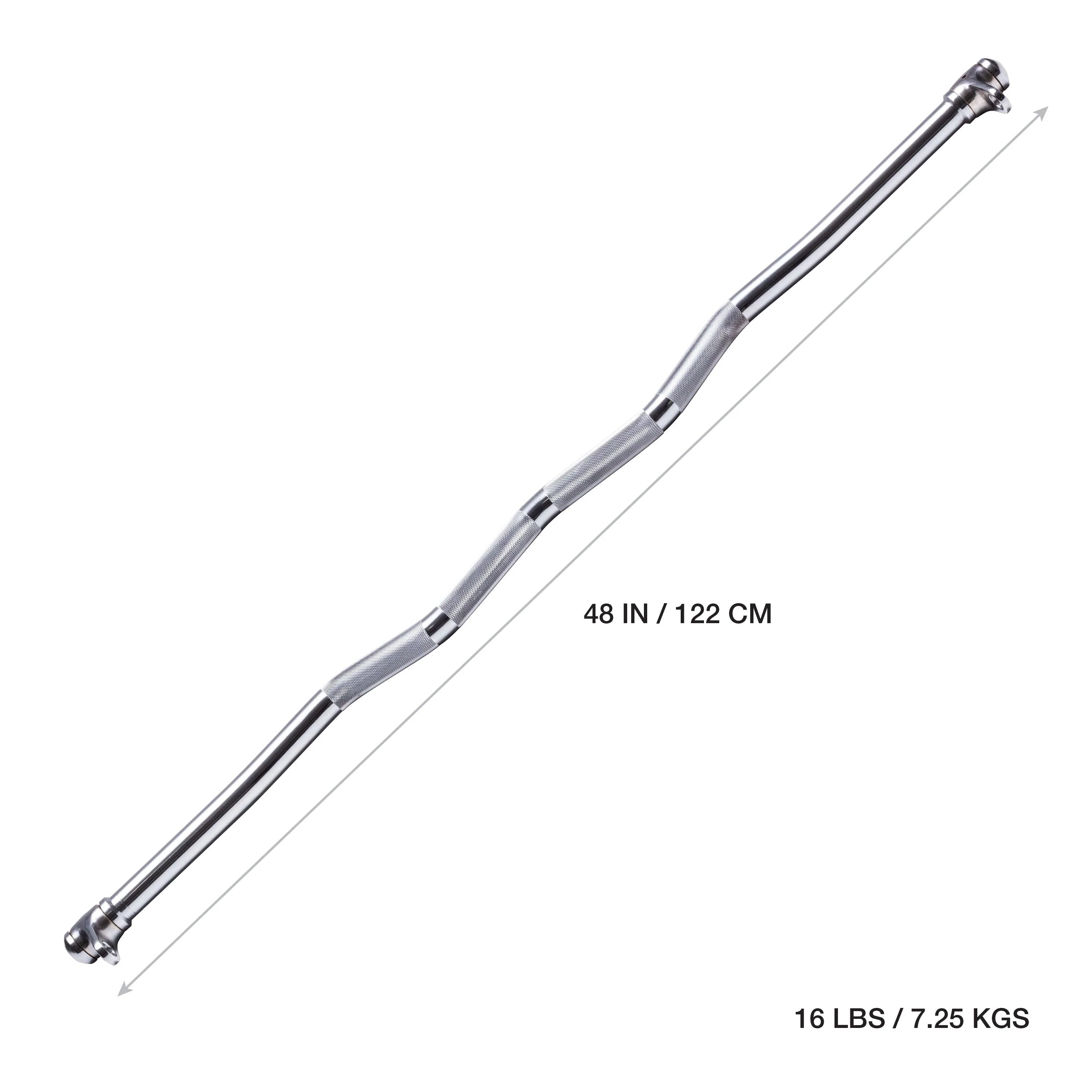Multi-Purpose EZ Curl Bar - Double Hook - Image 2