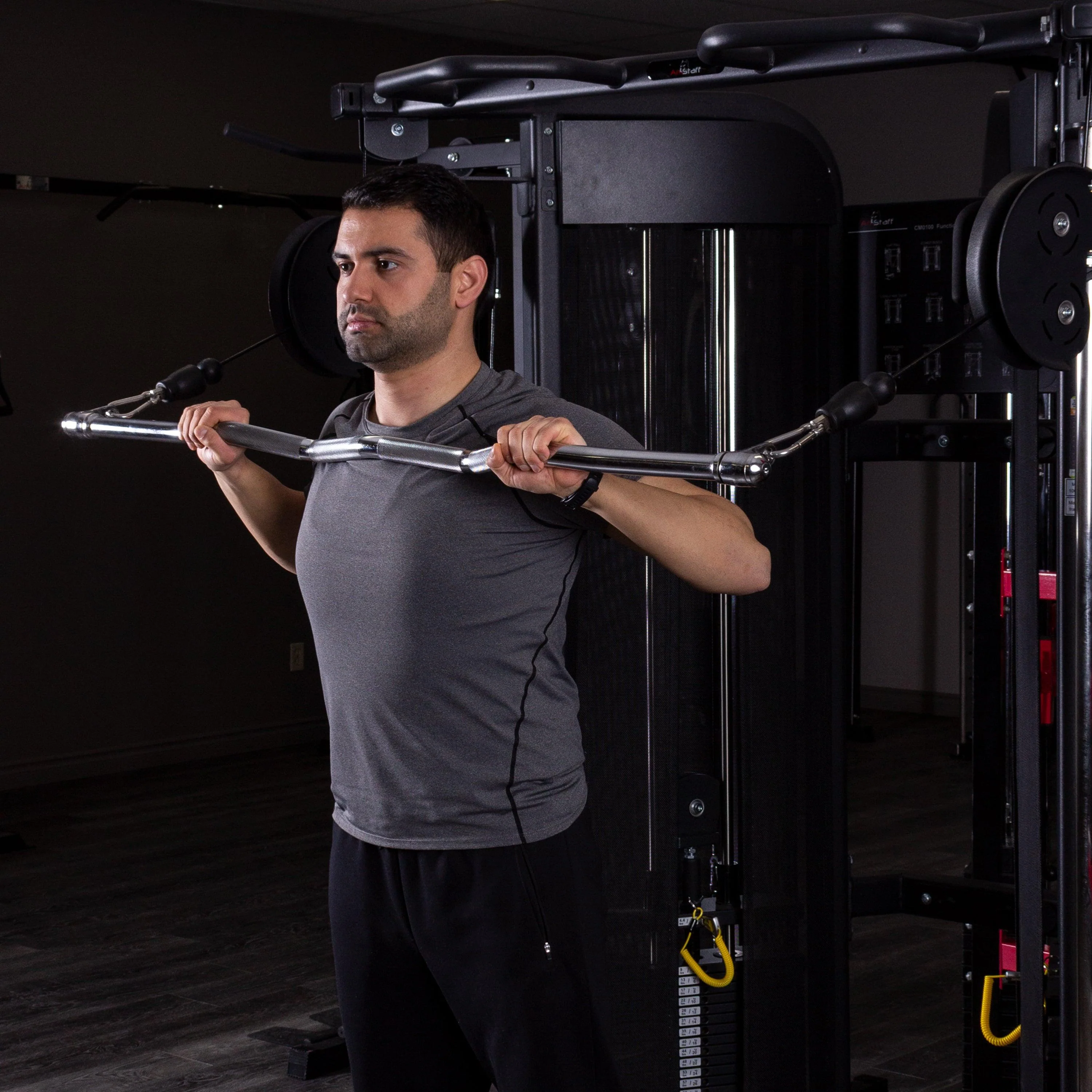 Multi-Purpose EZ Curl Bar - Double Hook - Image 5