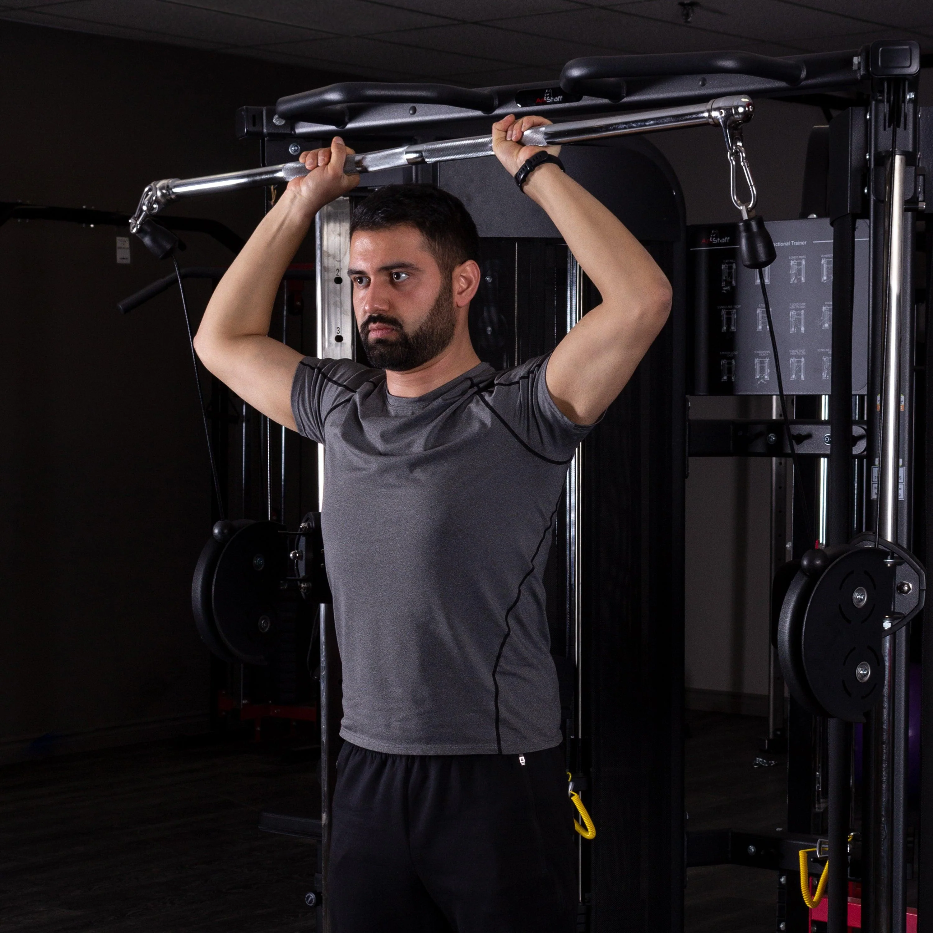 Multi-Purpose EZ Curl Bar - Double Hook - Image 6