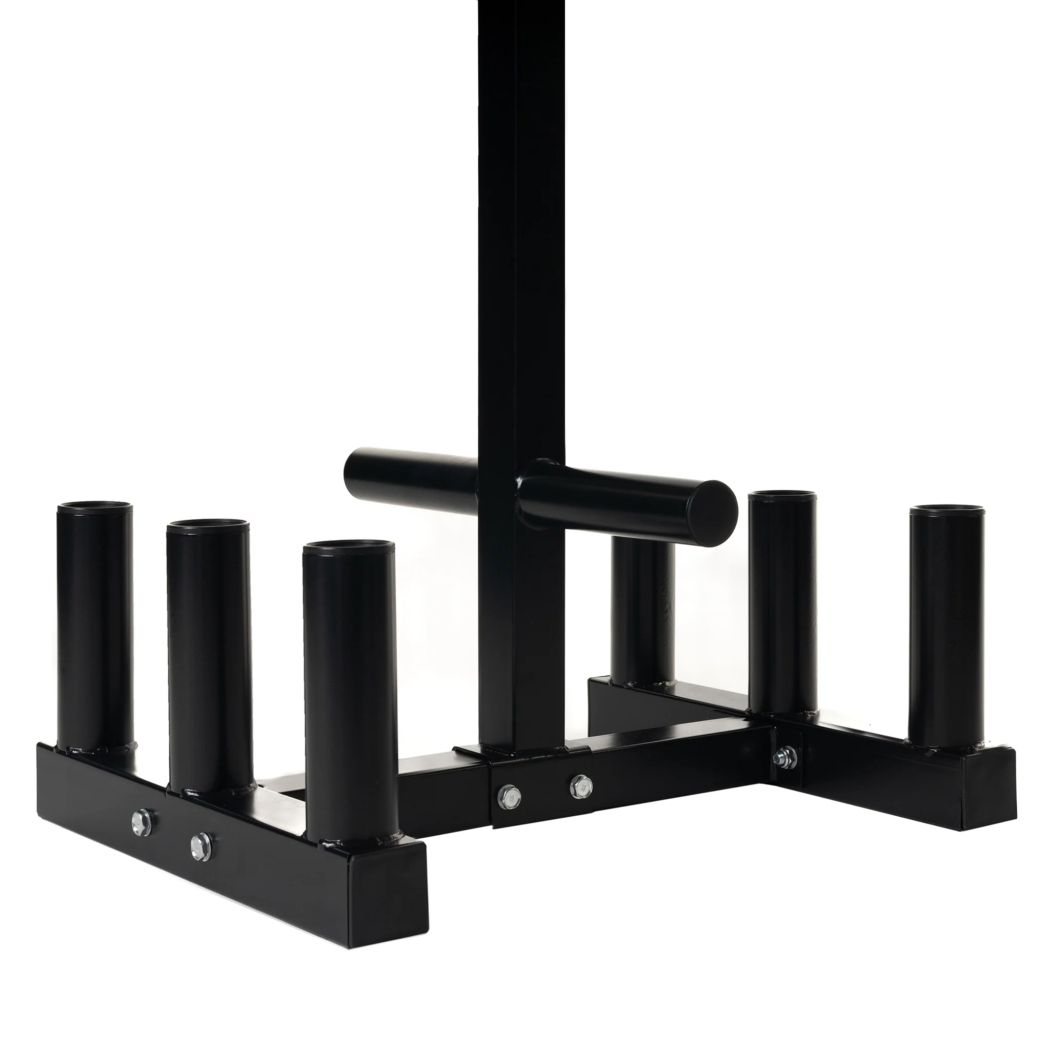 AmStaff Fitness Olympic Plate Tree & Bar Holder - Image 4