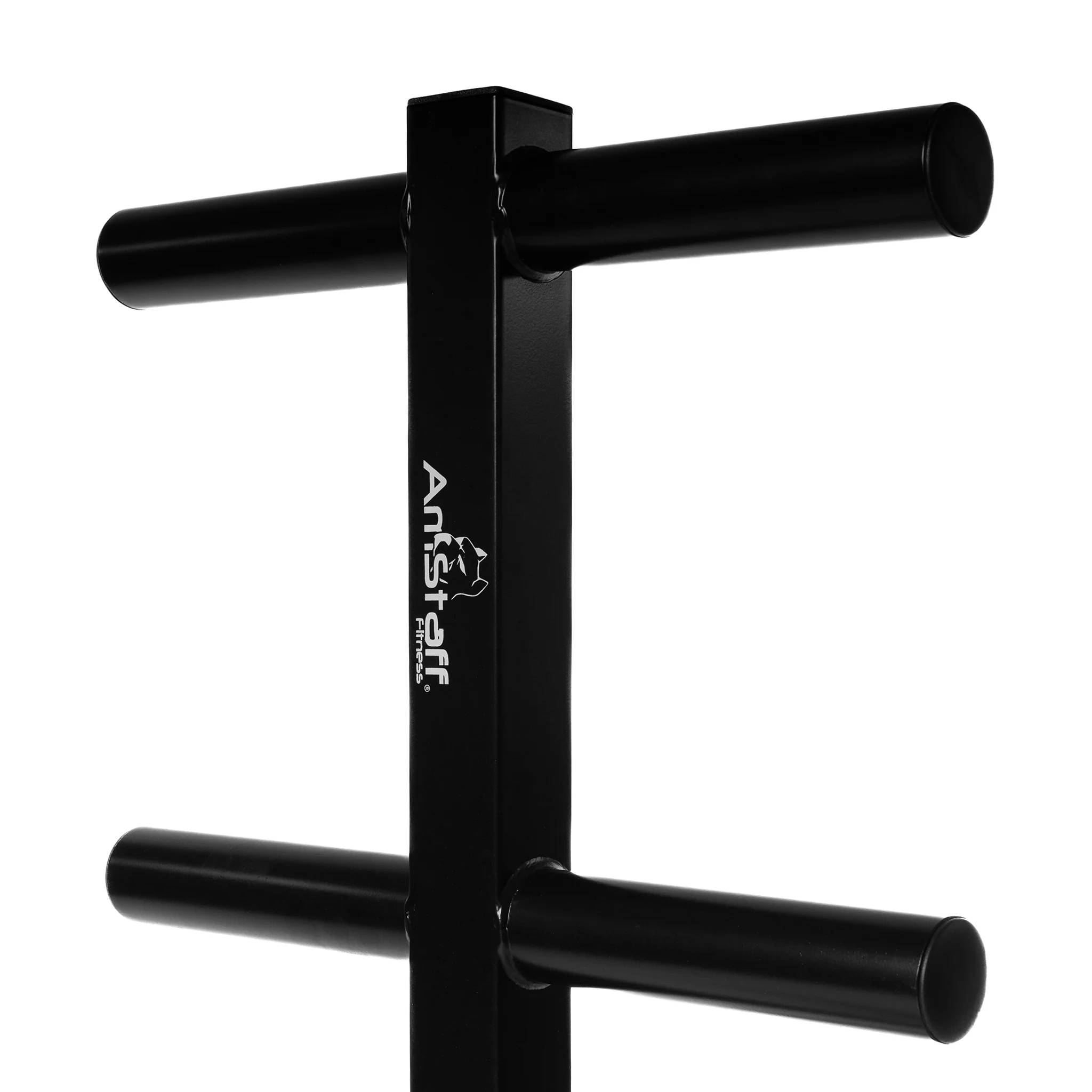 AmStaff Fitness Olympic Plate Tree & Bar Holder - Image 5