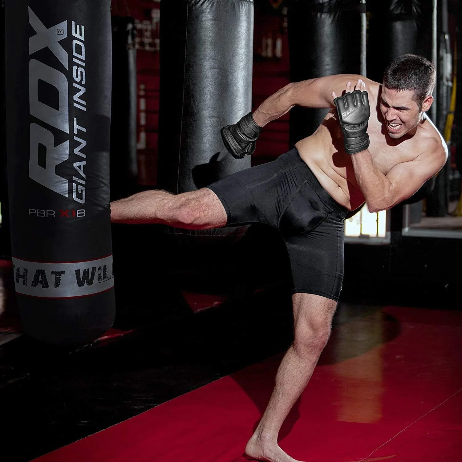 RDX F15 Noir Mma Grappling Training Gloves - Image 2