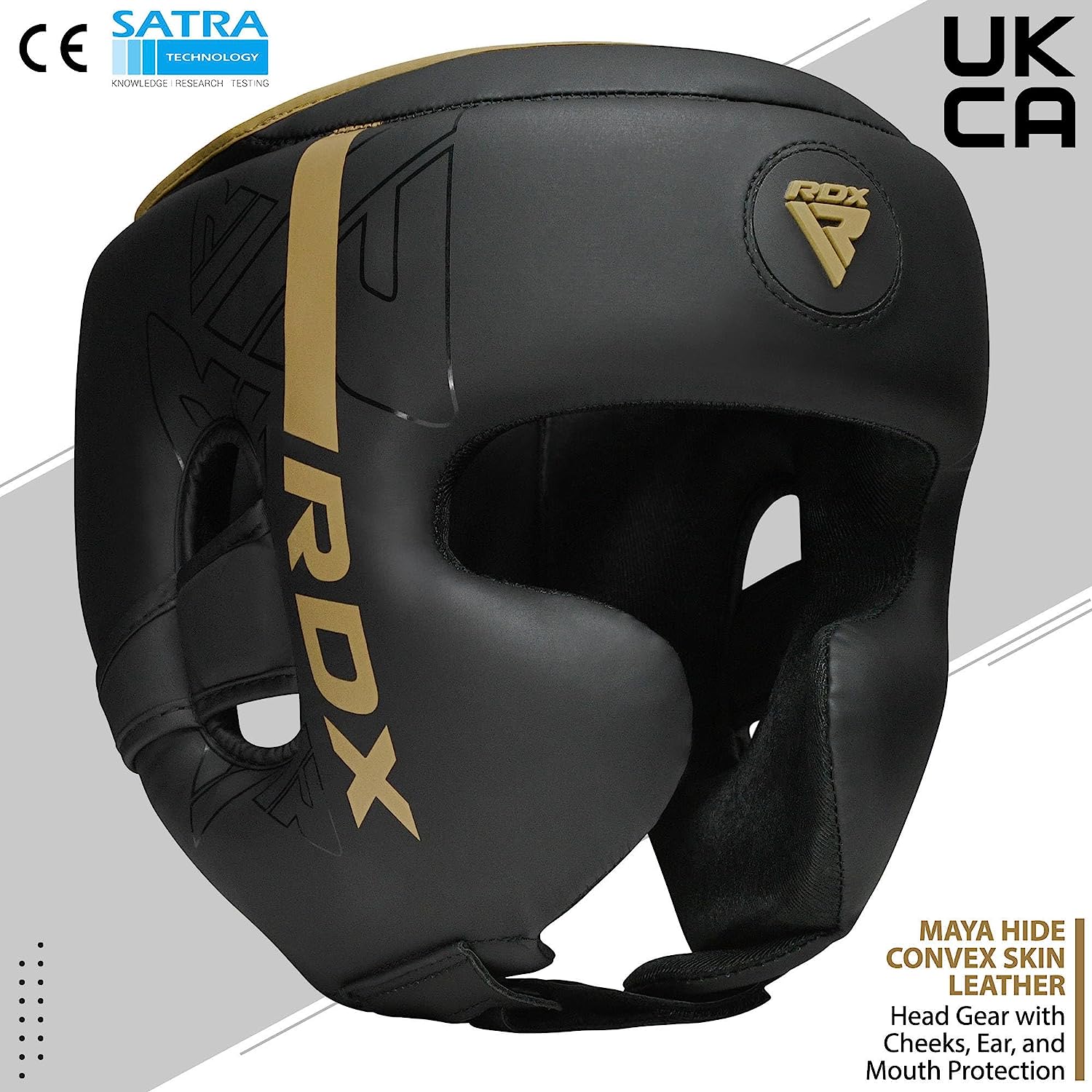 RDX F6 Kara Head Guard Black - Image 3
