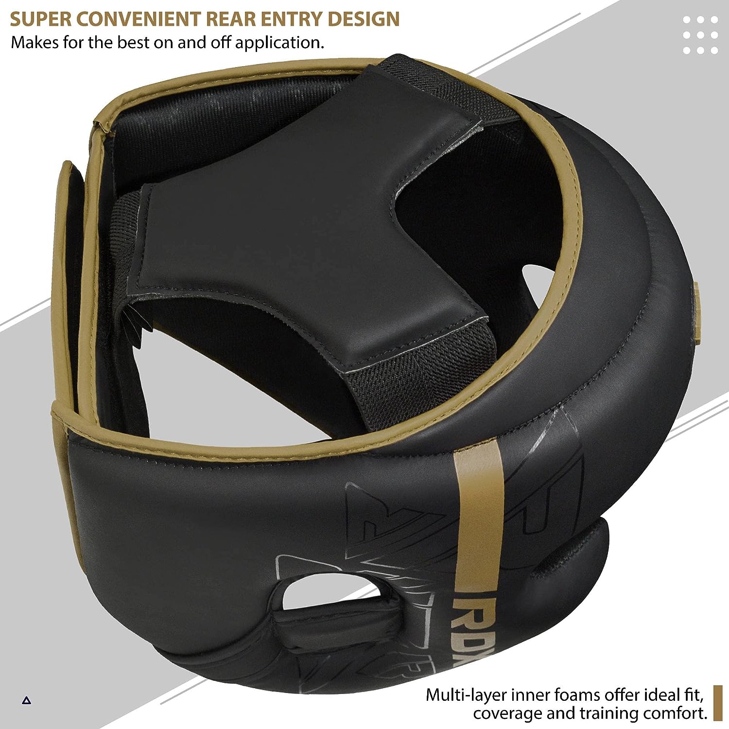 RDX F6 Kara Head Guard Black - Image 5