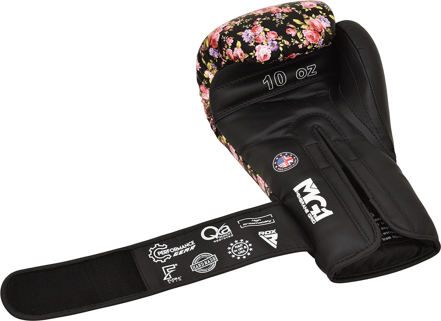 RDX FL5 Women Floral Boxing Gloves - Image 3
