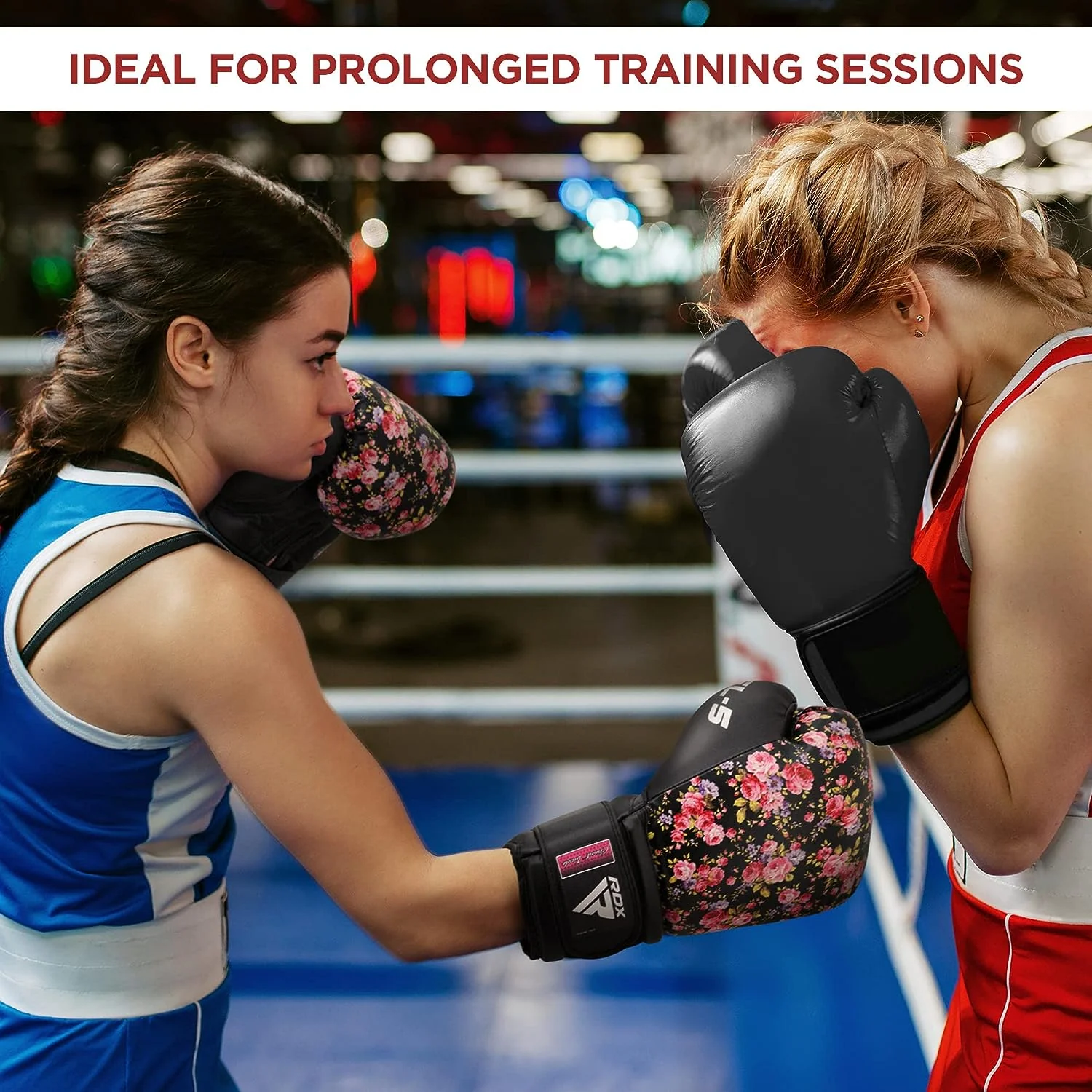 RDX FL5 Women Floral Boxing Gloves - Image 8