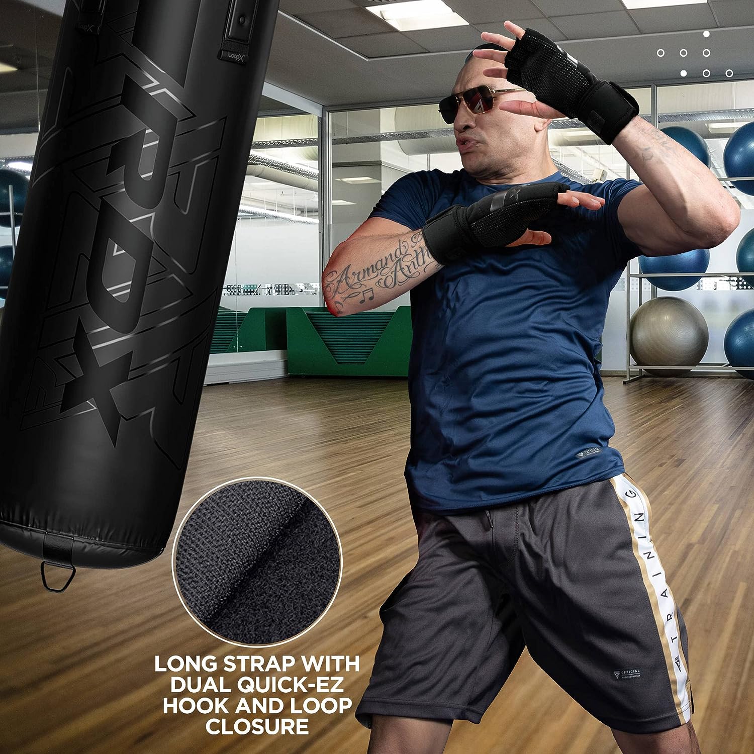 RDX T15 Noir Gel Padded Inner Gloves - Image 8