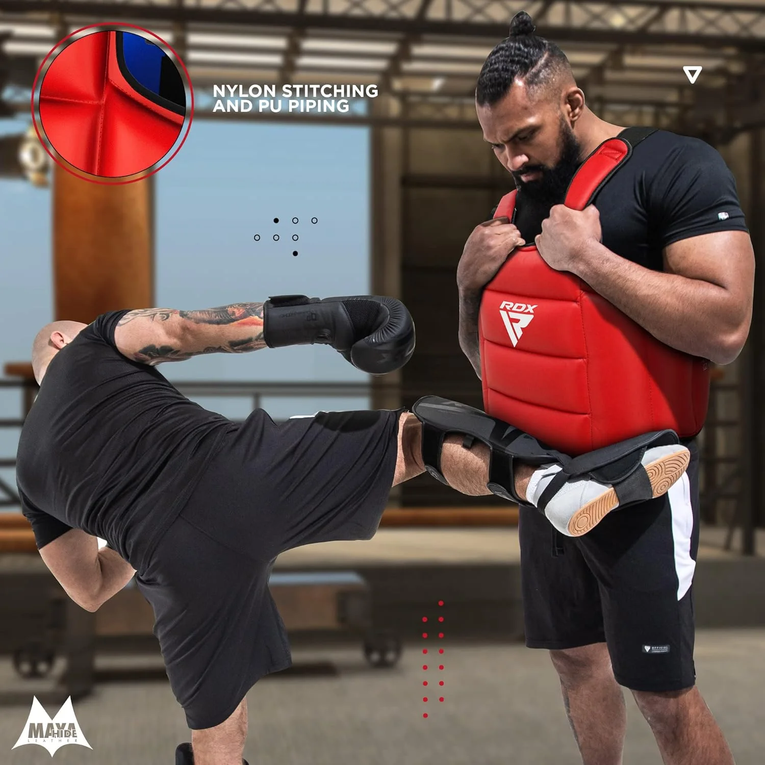 RDX T2 Karate Chest Guard Protection - Image 2