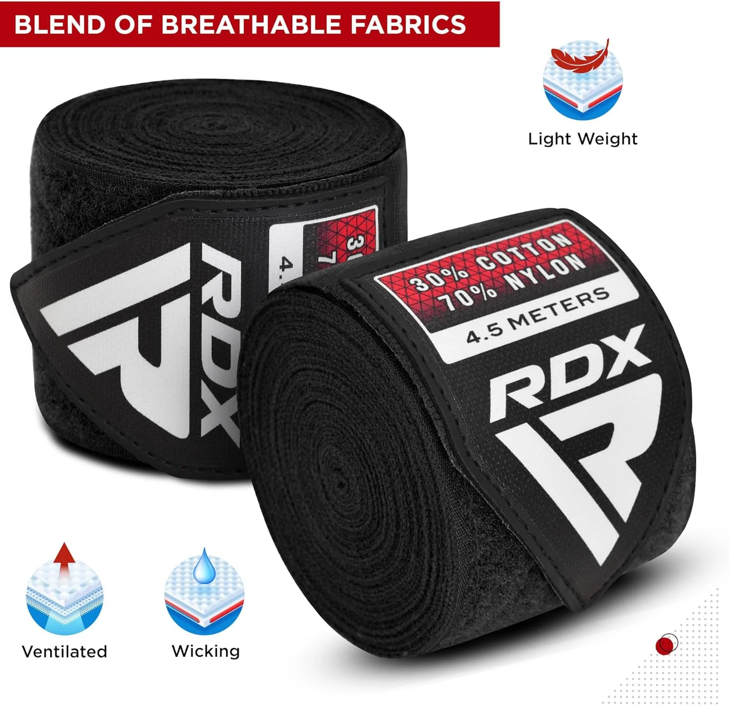 RDX Wx Professional Boxing Hand Wraps - Image 4