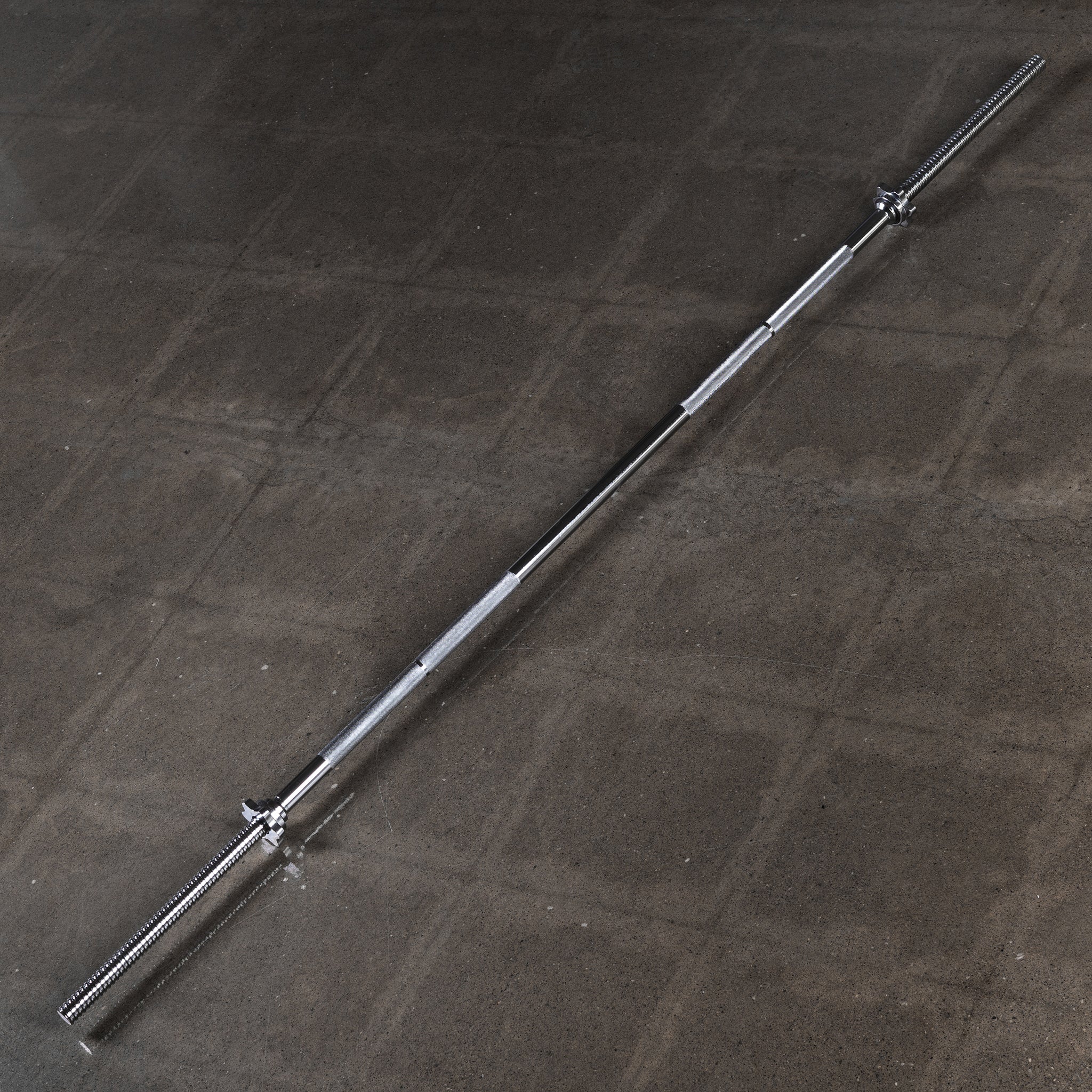 Regular Solid Chromed 60 Inch Bar - Threaded - Image 2
