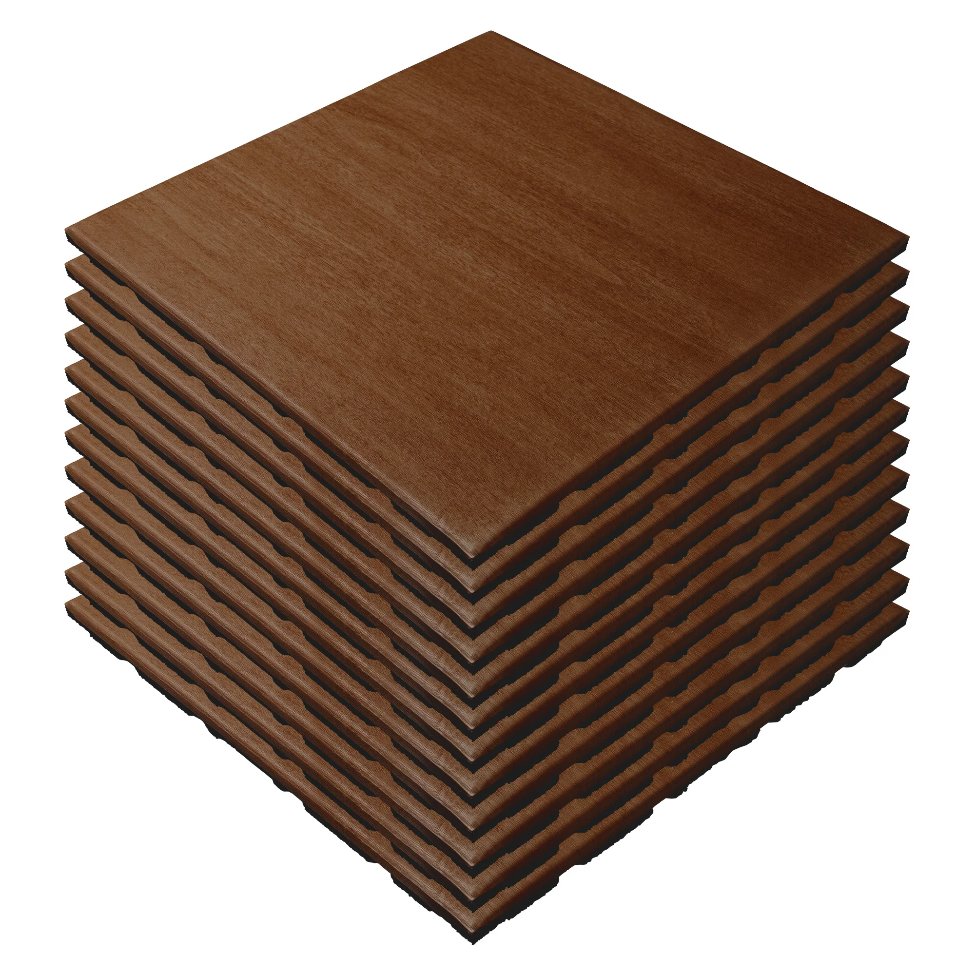 Rubber Tiles with Wood finish - Image 3
