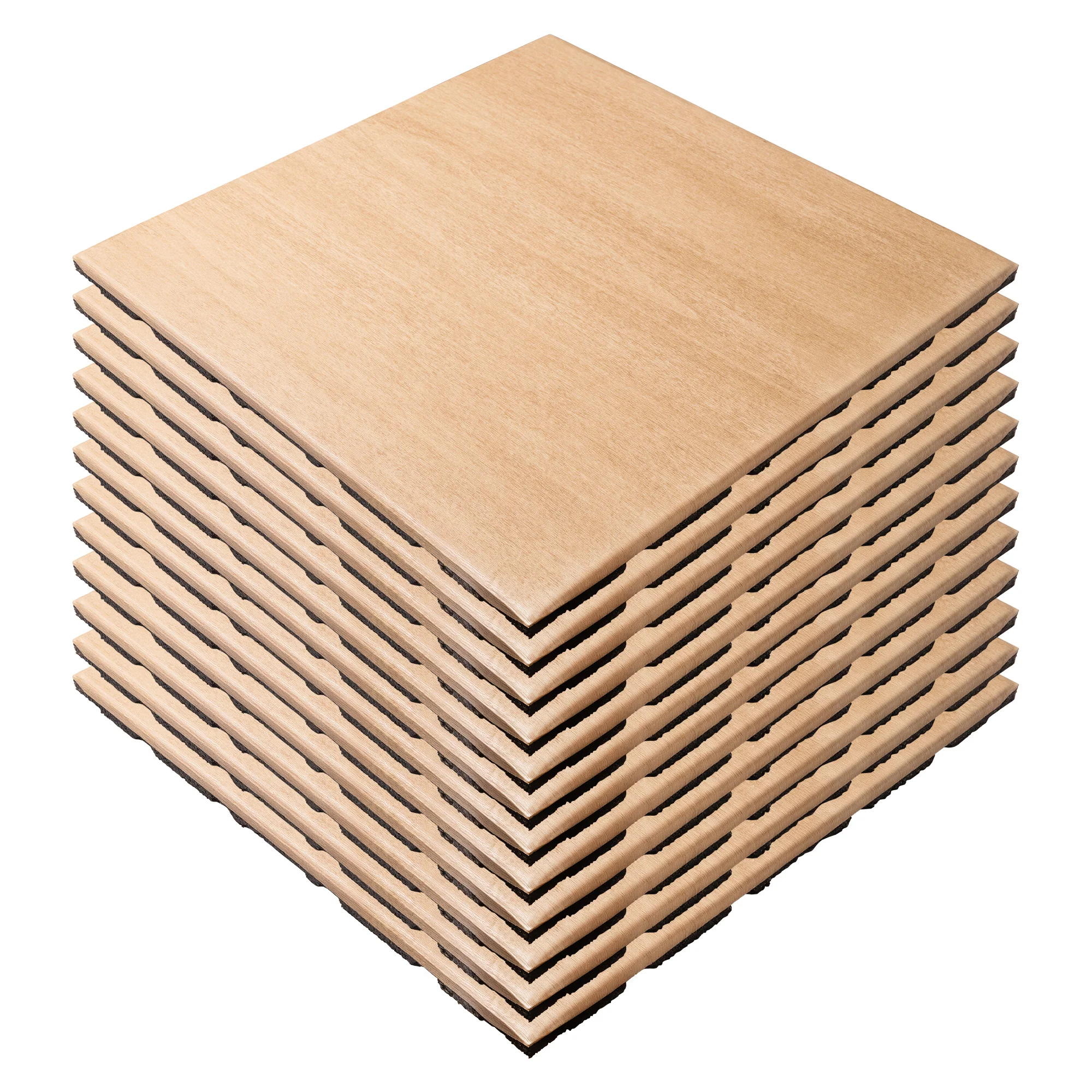 Rubber Tiles with Wood finish - Image 3