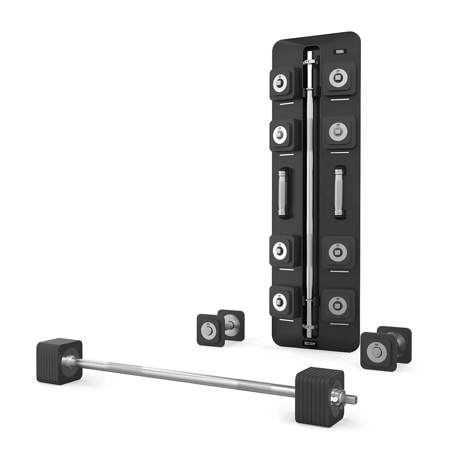 SpaceSmart Adjustable Dumbbell & Barbell Set - Image 14
