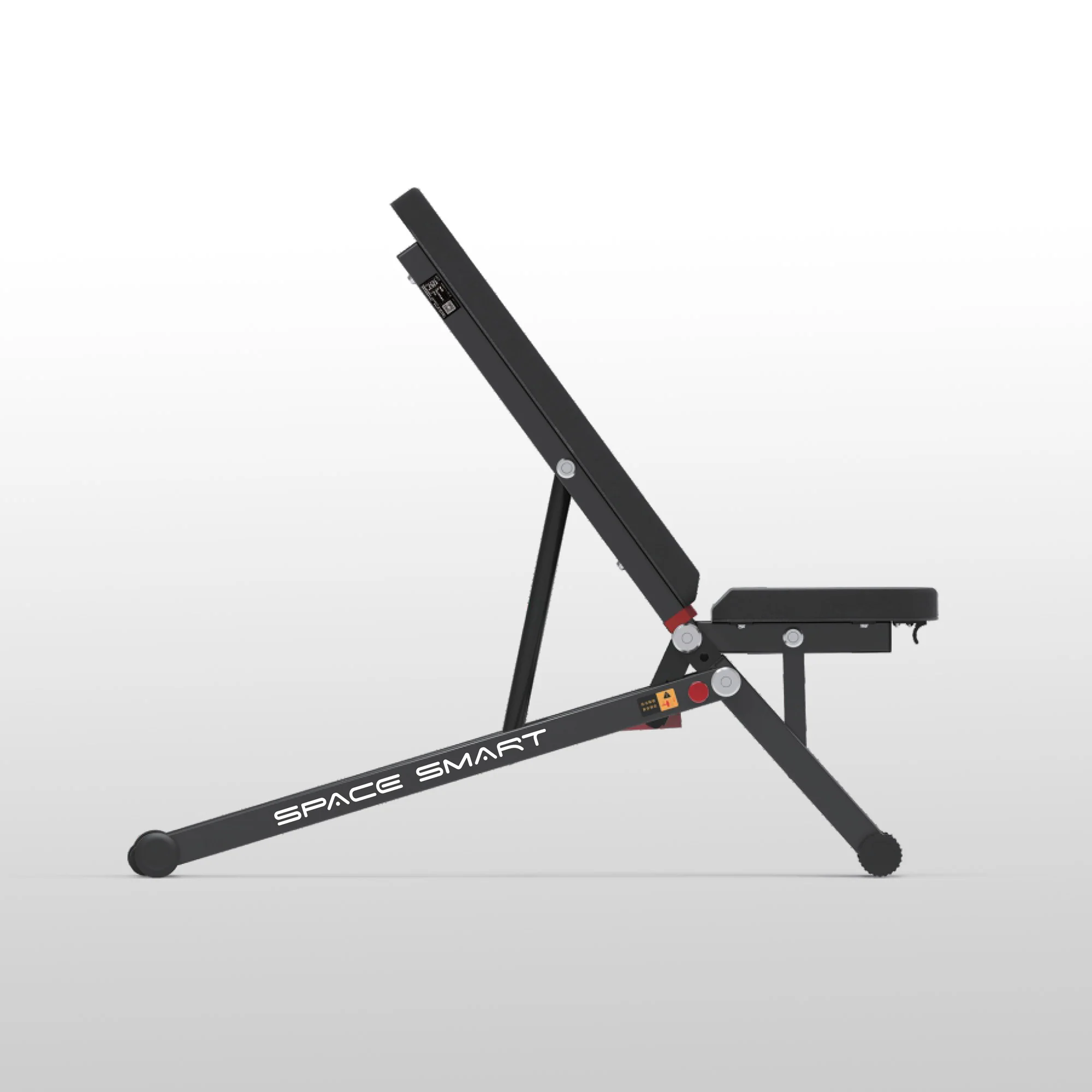 SpaceSmart Folding Adjustable Weight Bench - Image 19