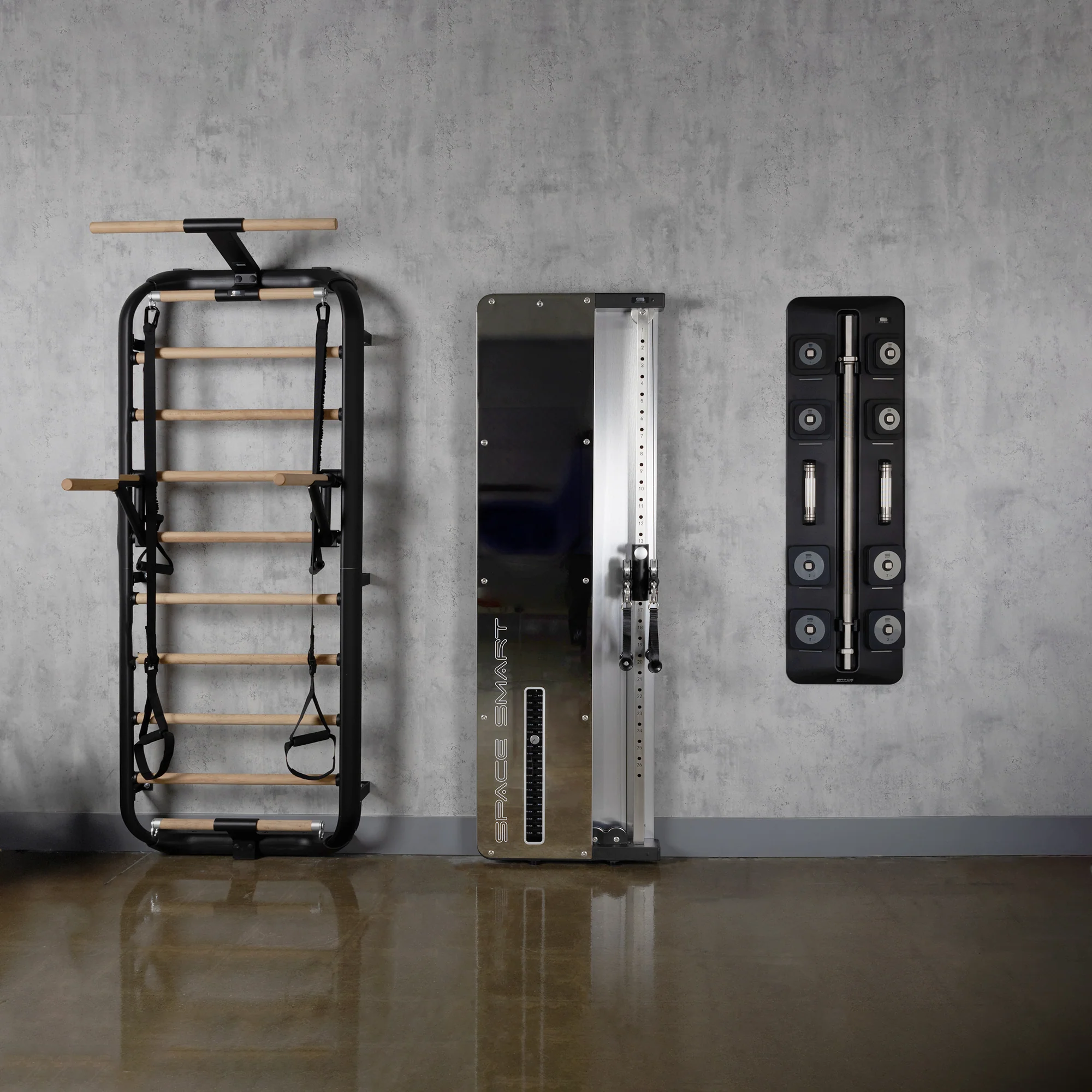 SpaceSmart Wall-Mounted Functional Trainer - Single Stack - Image 7