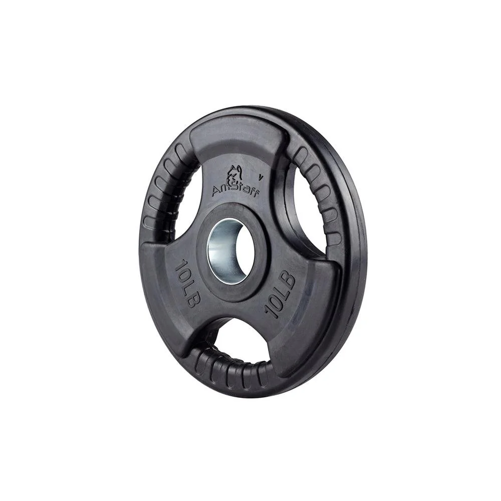 AmStaff Fitness Virgin Rubber Grip Olympic Plates - Image 11