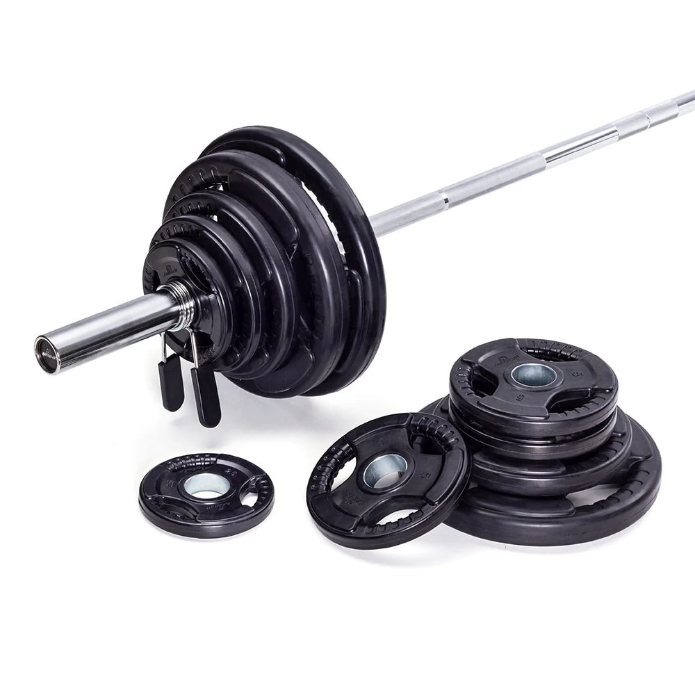 AmStaff Fitness Virgin Rubber Grip Olympic Plates - Image 15