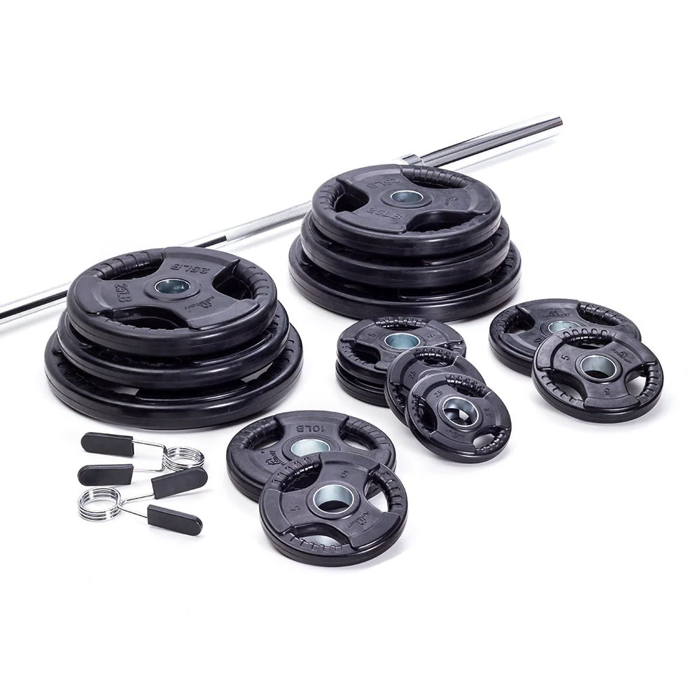 AmStaff Fitness Virgin Rubber Grip Olympic Plates - Image 17