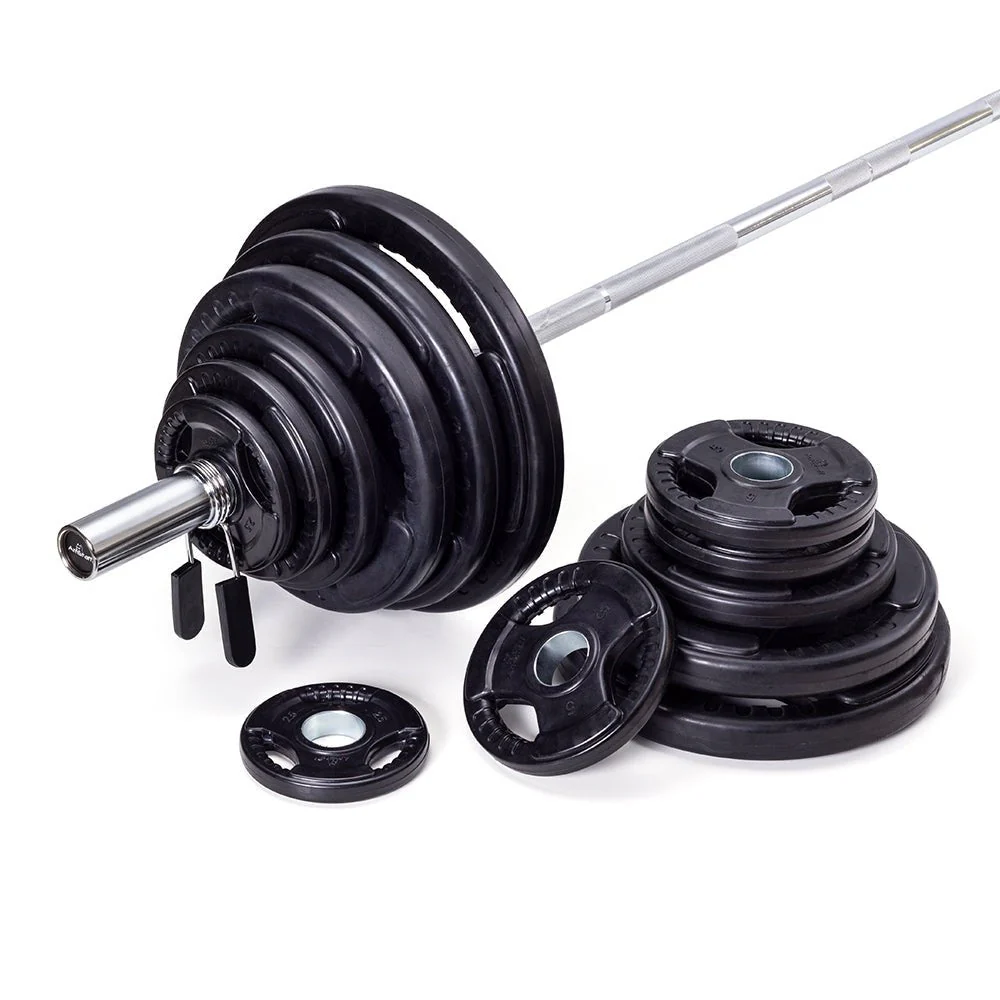 AmStaff Fitness Virgin Rubber Grip Olympic Plates - Image 18