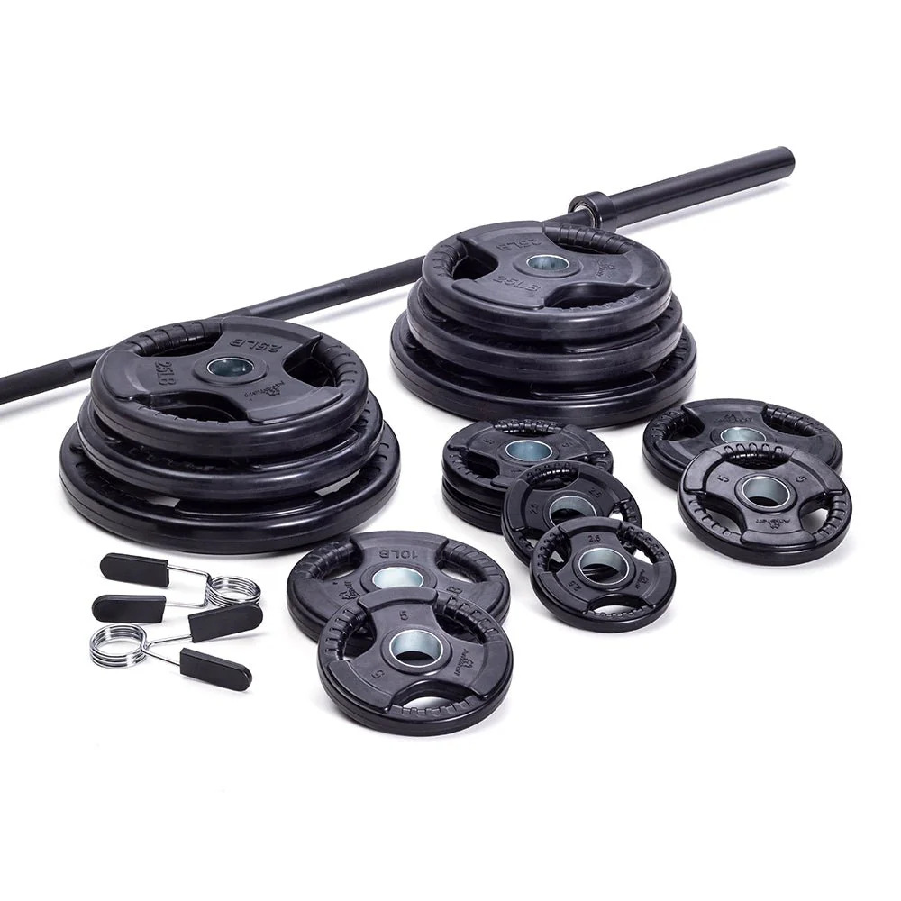 AmStaff Fitness Virgin Rubber Grip Olympic Plates - Image 22
