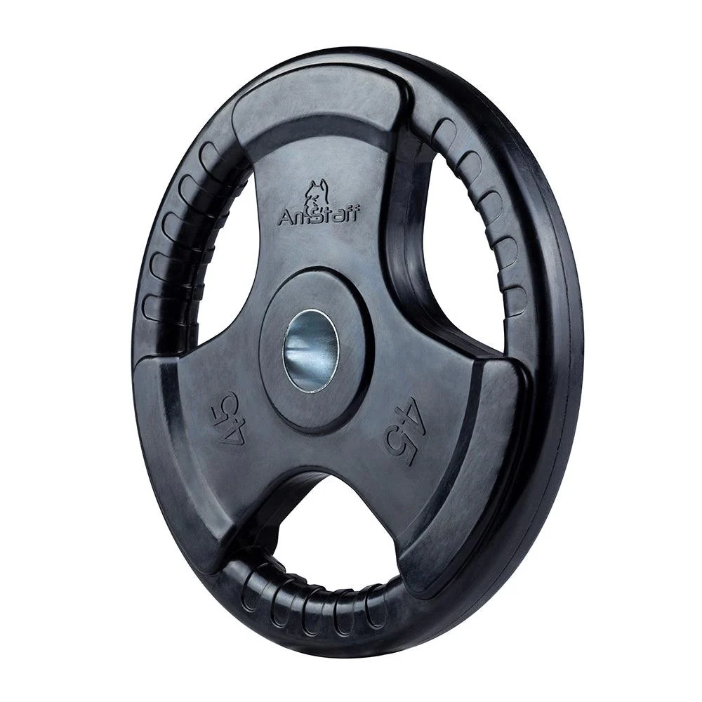 AmStaff Fitness Virgin Rubber Grip Olympic Plates - Image 8