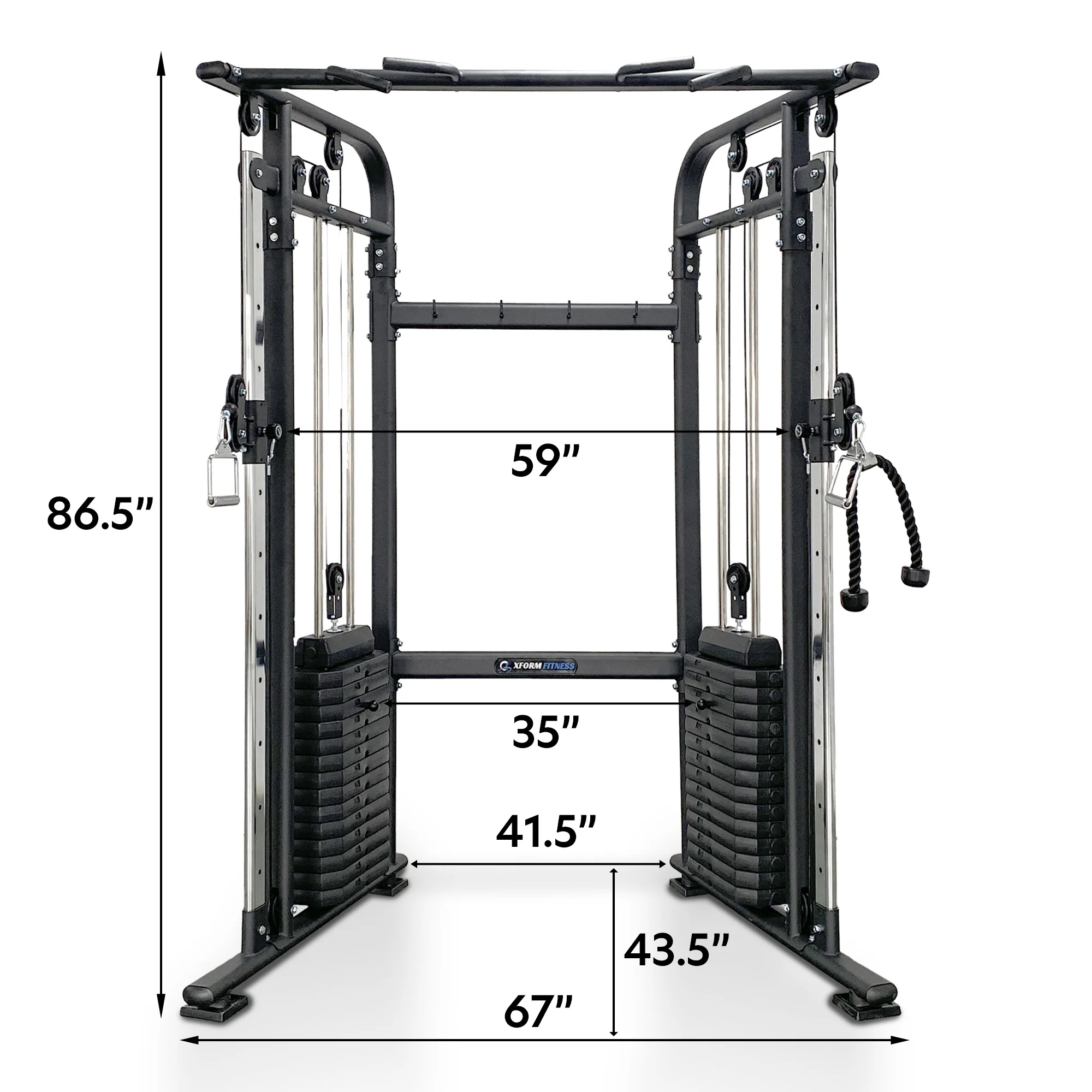 XFORM Fitness HG-200 Functional Trainer - Image 3